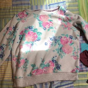 Floral sweater